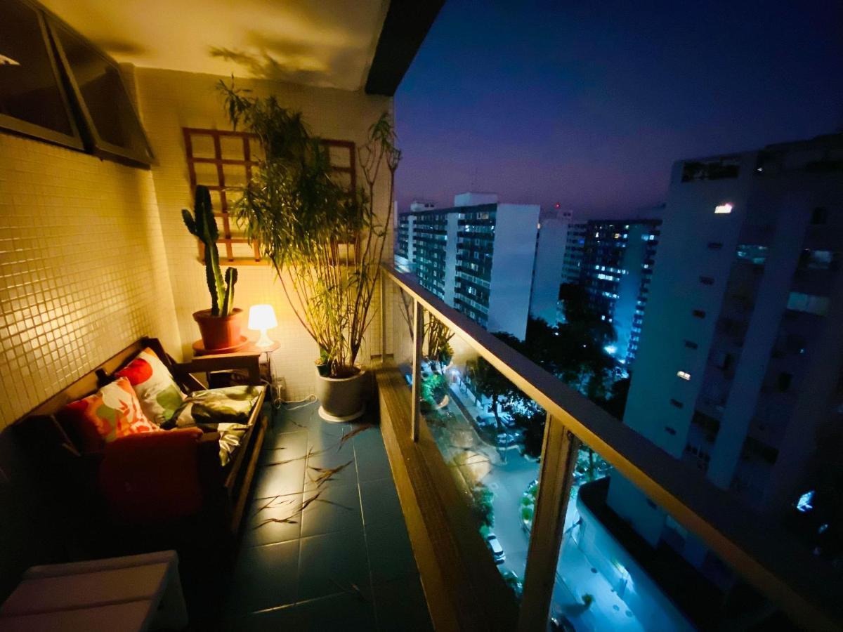 Jumpinbed - Leblon Flat Service - Sala E Quarto Com Varanda E Vista Do Mar. Rio de Janeiro Eksteriør bilde