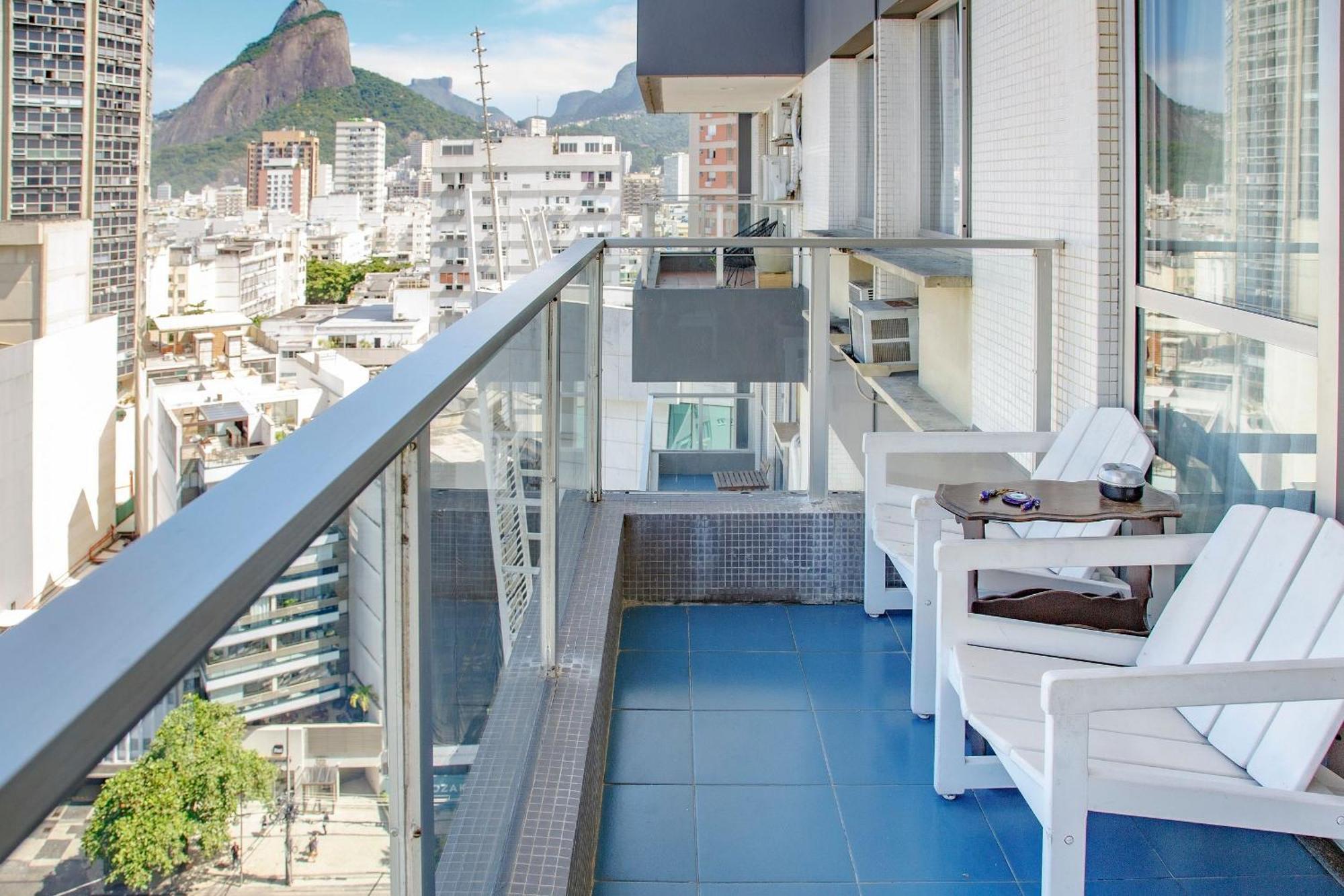 Jumpinbed - Leblon Flat Service - Sala E Quarto Com Varanda E Vista Do Mar. Rio de Janeiro Eksteriør bilde
