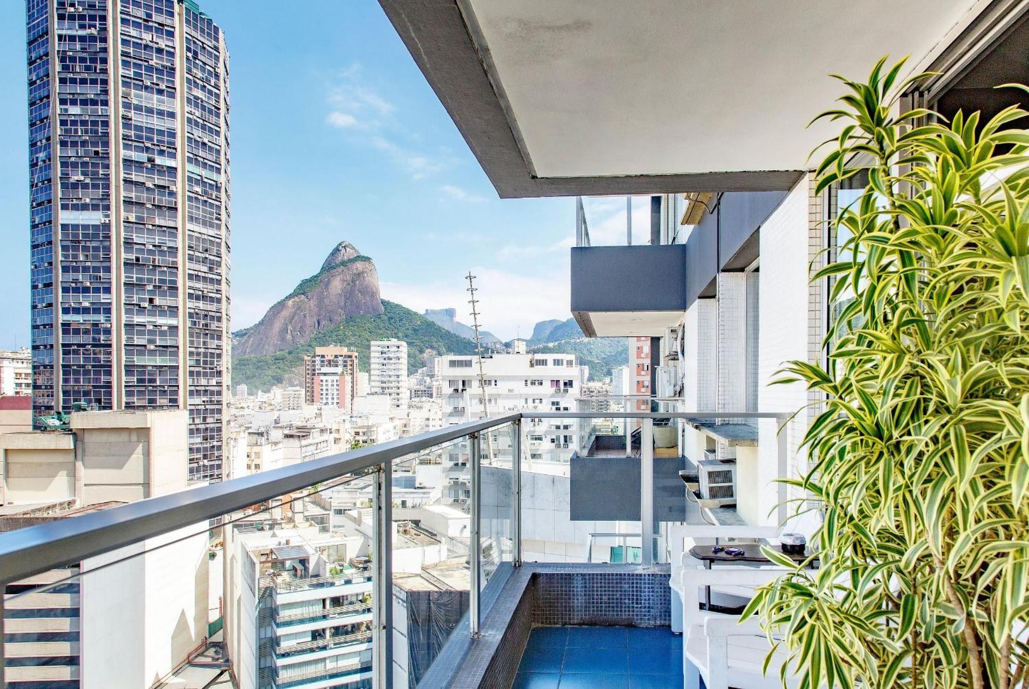 Jumpinbed - Leblon Flat Service - Sala E Quarto Com Varanda E Vista Do Mar. Rio de Janeiro Eksteriør bilde